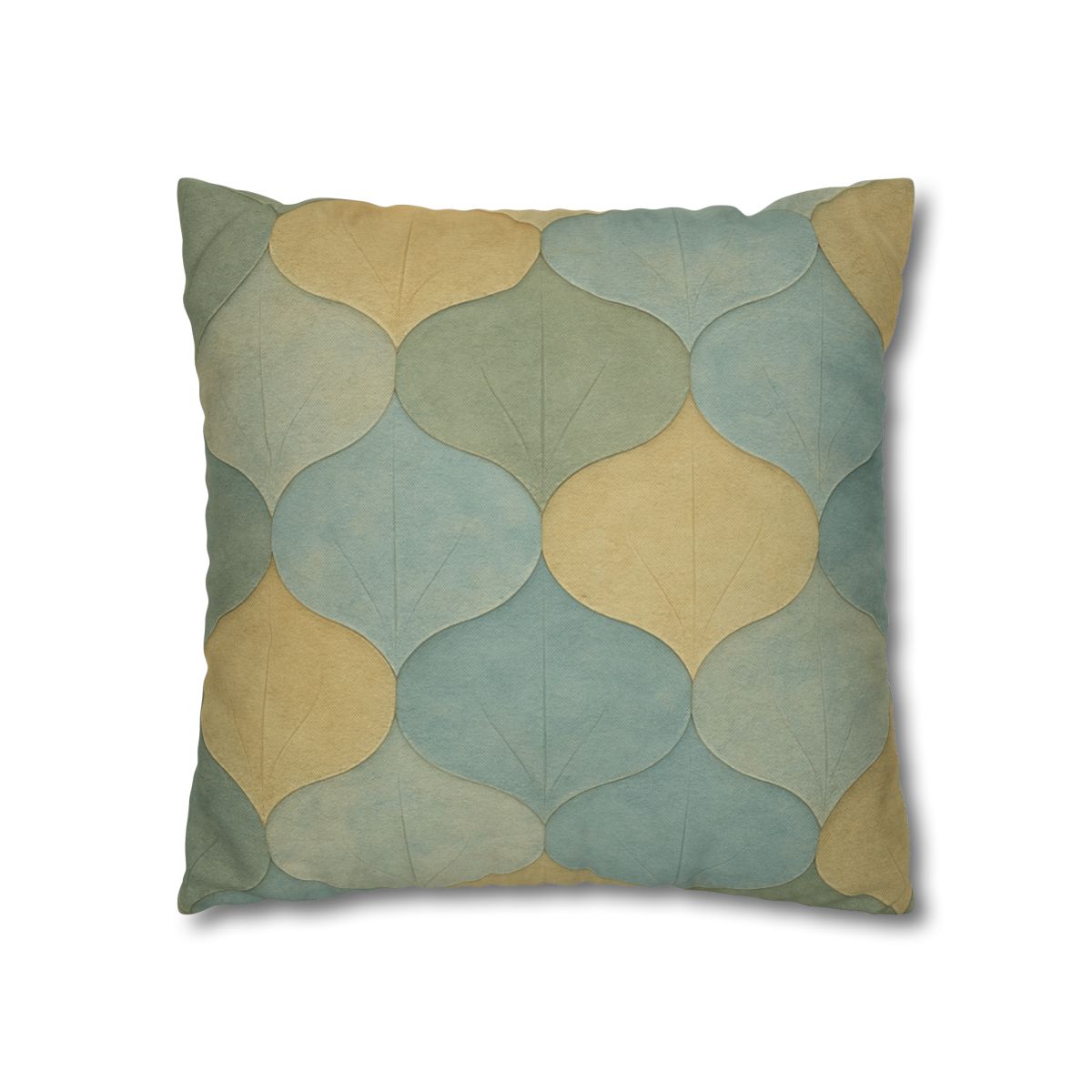 Petal Overlay Fresco personalized pillow covers