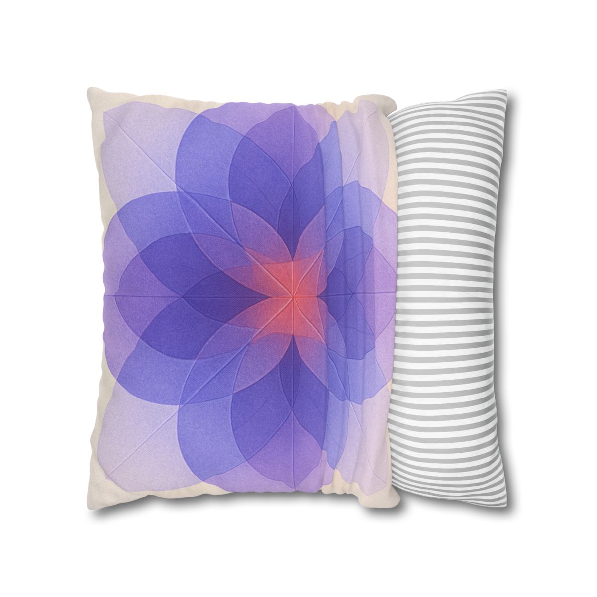 Petal Prism Overlap custom pillow cases