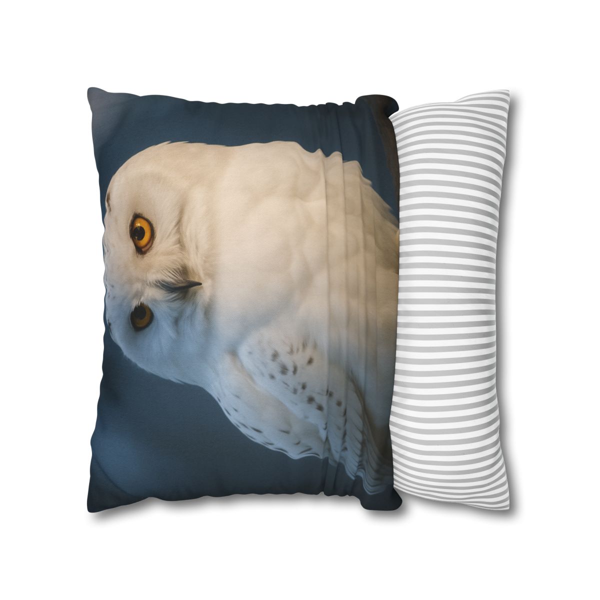 Twilight Watcher Snowy Owl custom pillow cases