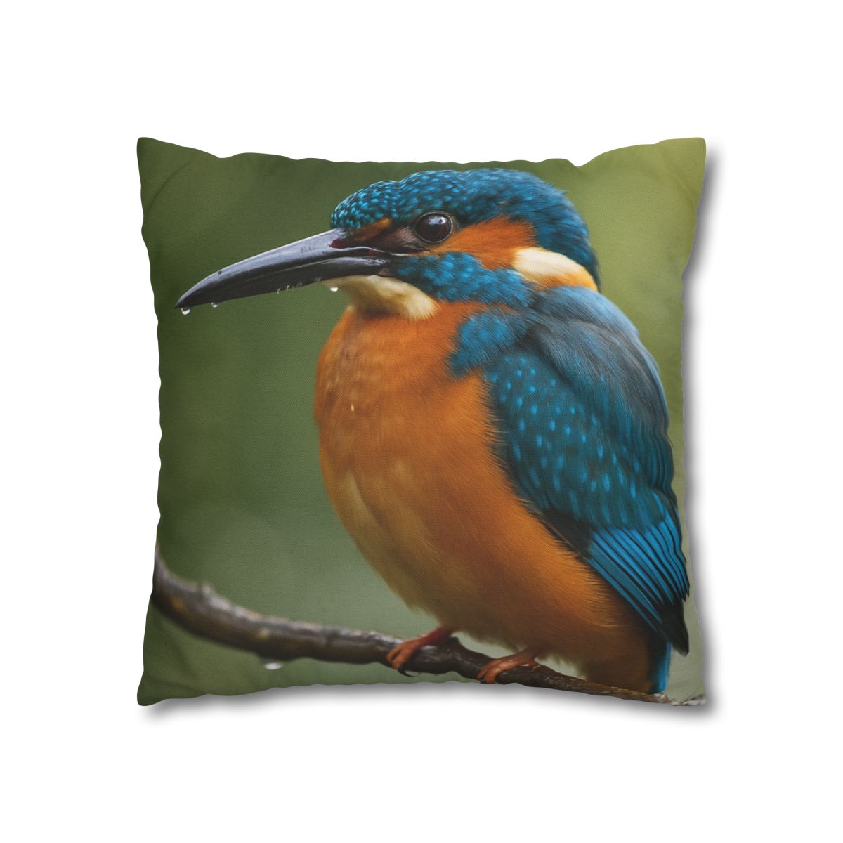 Aqua Bolt Kingfisher unique gift pillow cases