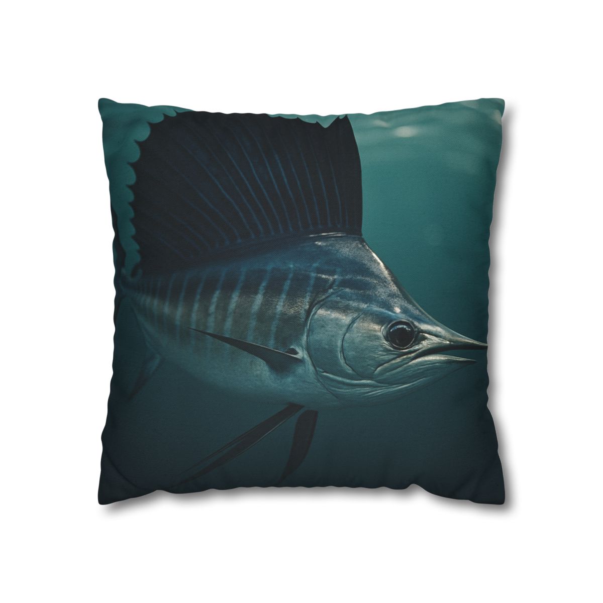 Velocity Ribbon Sailfish soft cotton pillow cases