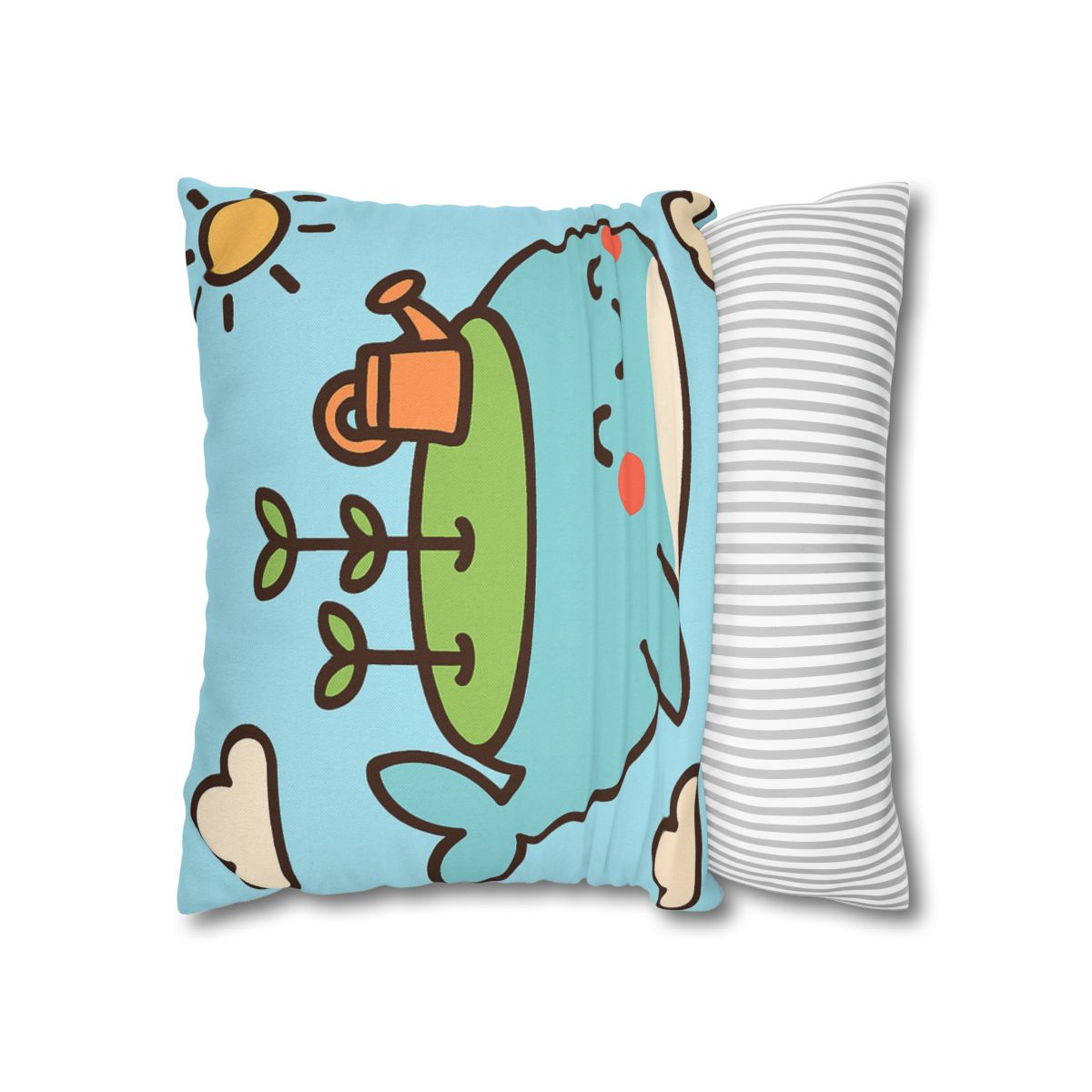 Sky Whale Seedling Planet Garden unique gift pillow cases