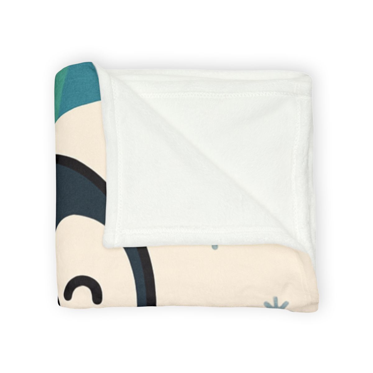 Polar Lights Penguin Map Quest stylish throw blankets