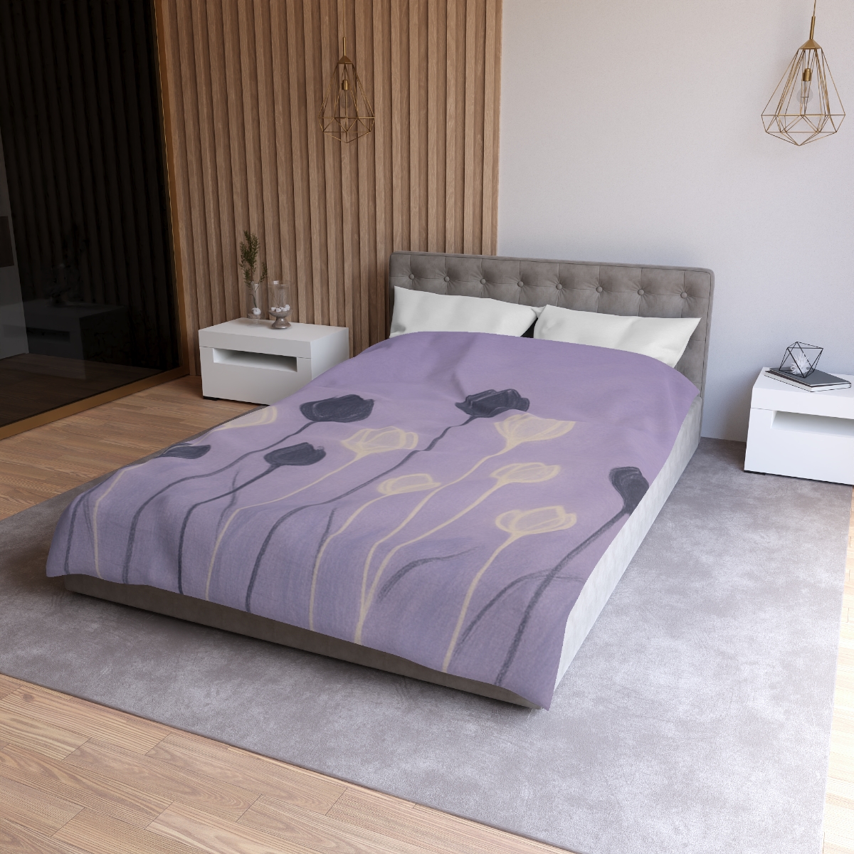 Bud Horizon Silhouette custom duvets