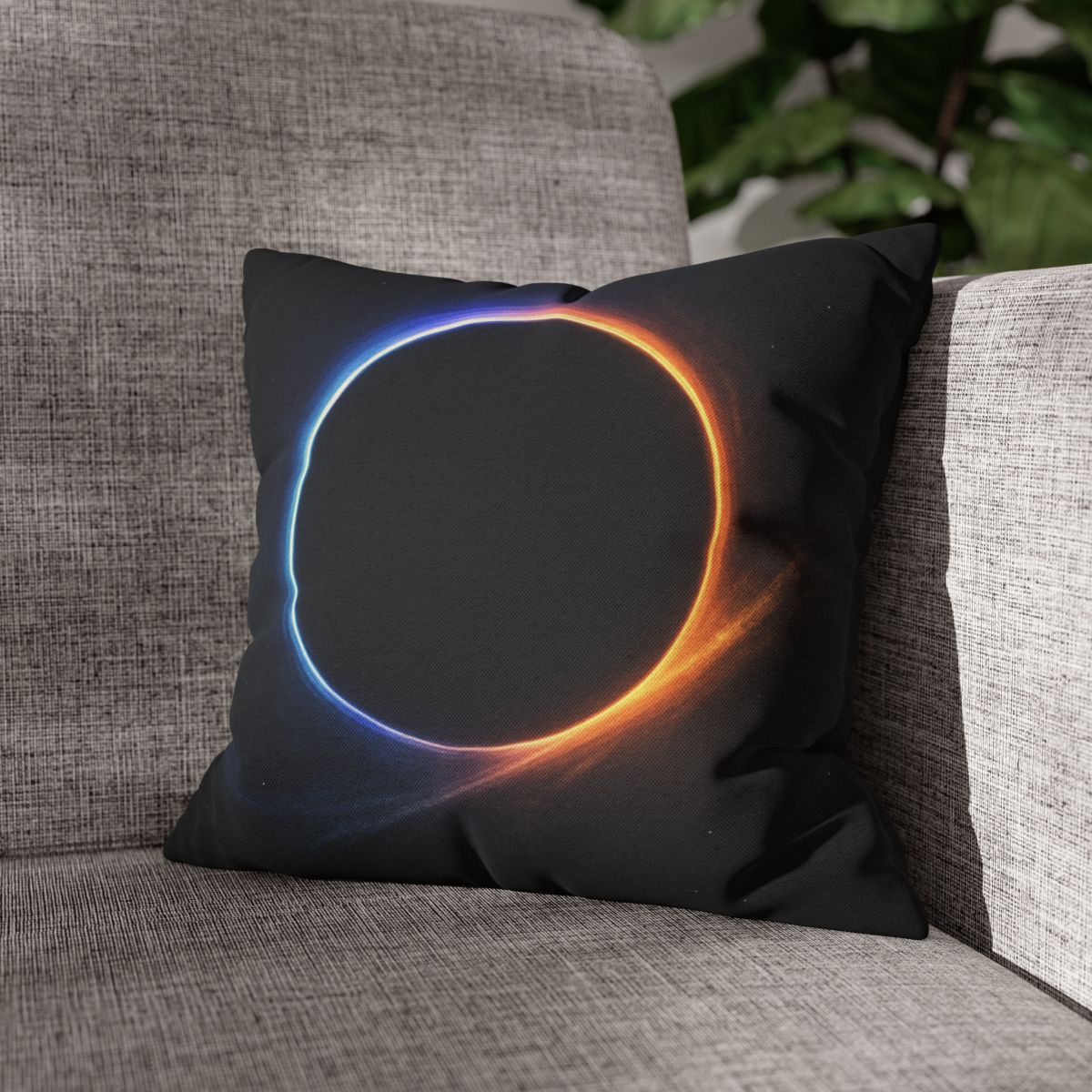 Prismatic Event Horizon Bloom custom pillow cases
