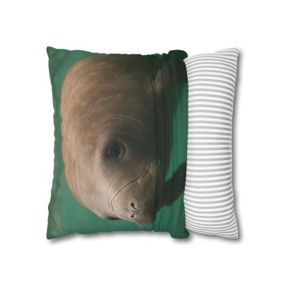 Glasswater Drifter West Indian Manatee stylish decorative pillowcases