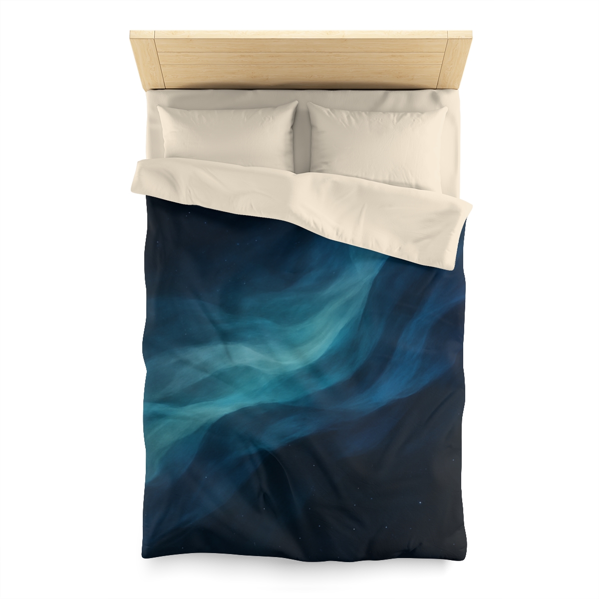Nebula Silk Current personalized bedding duvets
