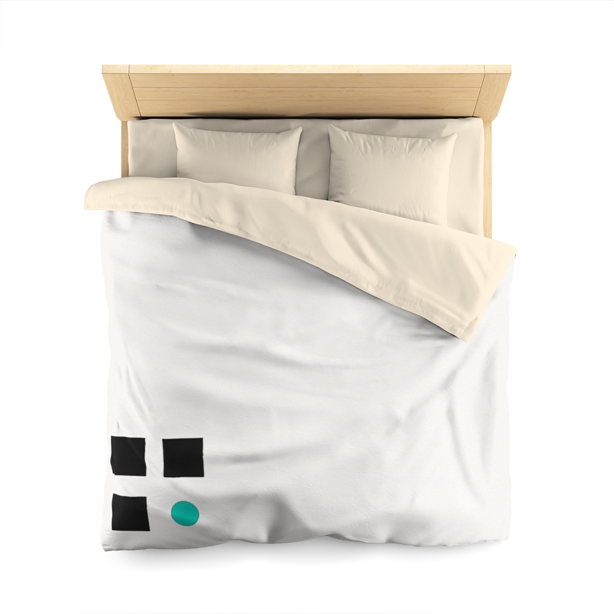 Corner Triad And Missing Cell Grid trendy bedroom duvets