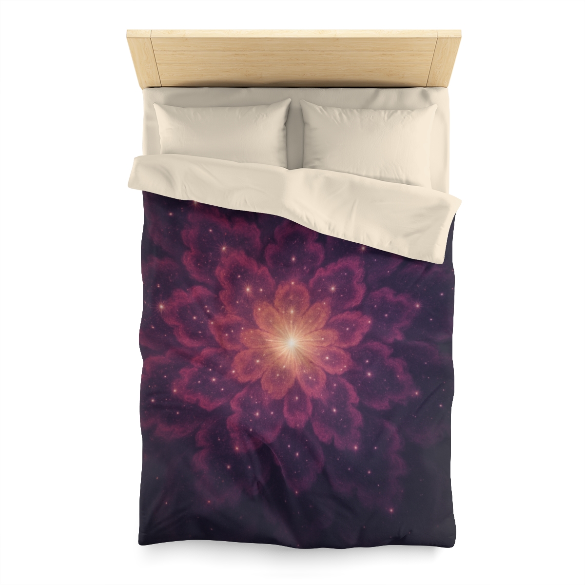 Starburst Fractal Bloom duvets for gifts