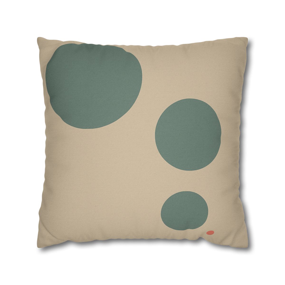 Quiet Triplet Of Offset Circles personalized pillow covers