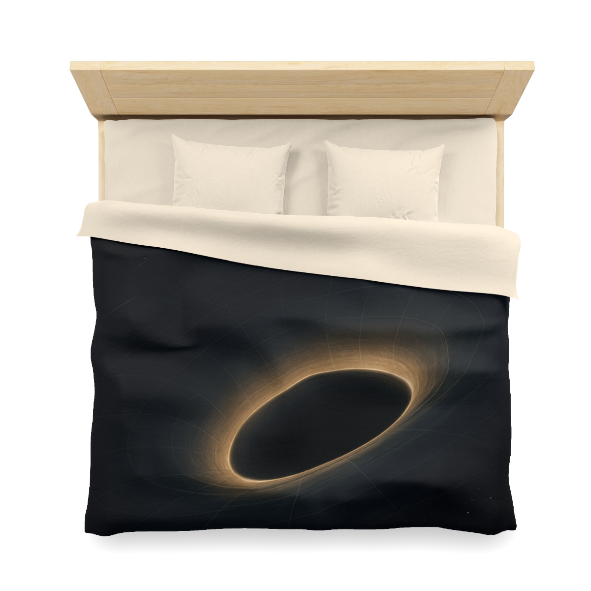 Gravity Well Vortex personalized bedding duvets