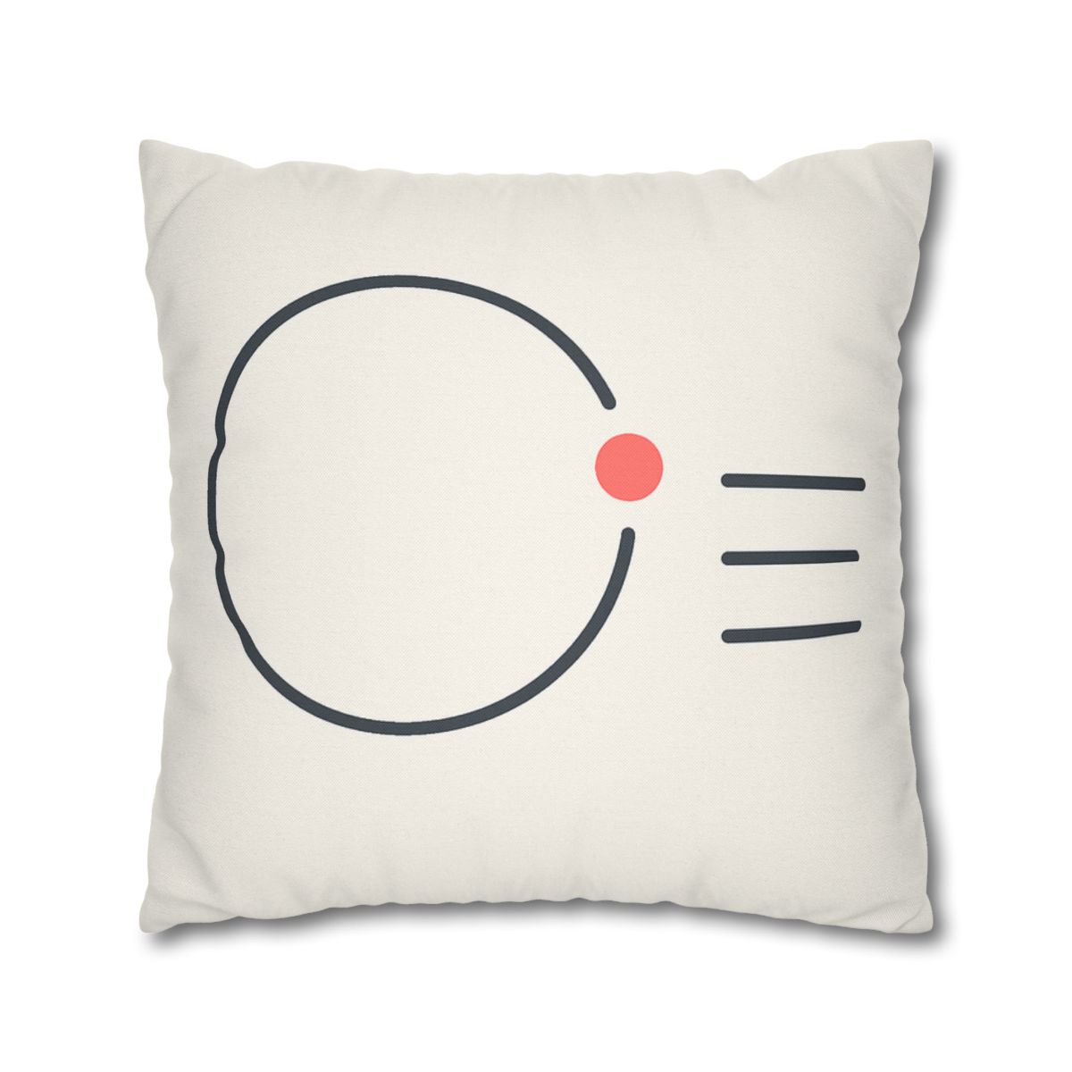 Offset Ring With Three Quiet Bars soft cotton pillow cases