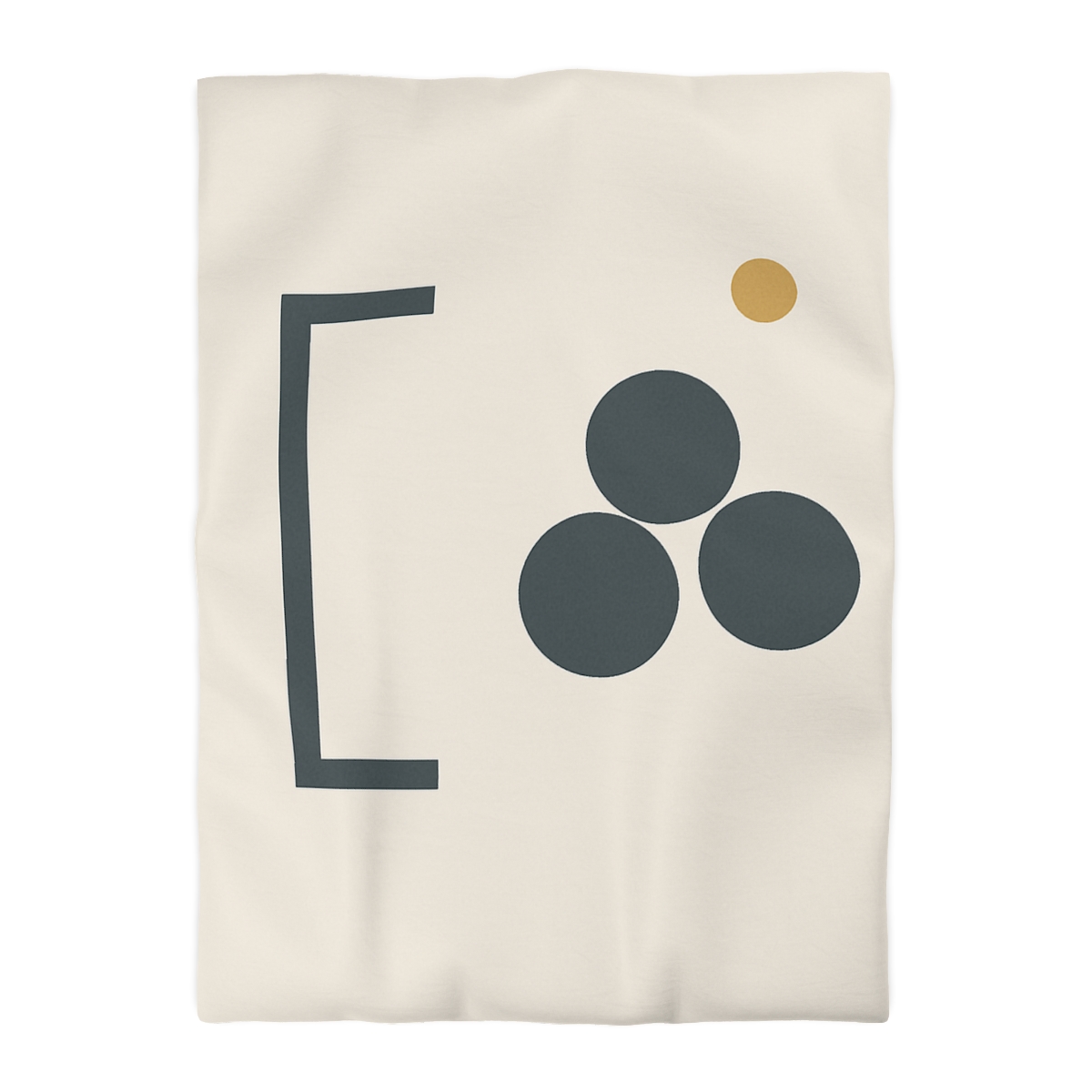 Diagonal Bracket And Three Circle Cluster warm winter duvets