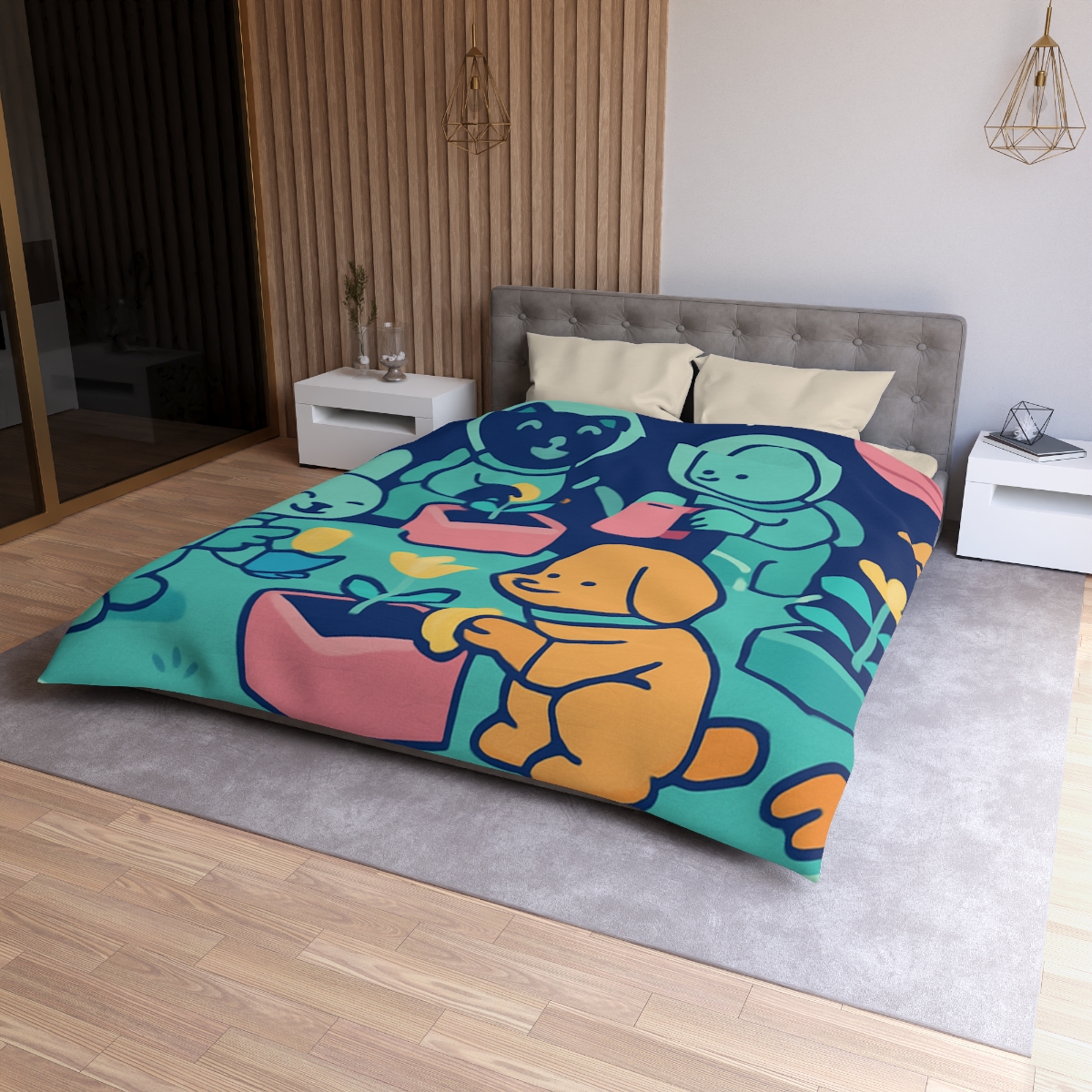 Galactic Gardeners duvets for gifts