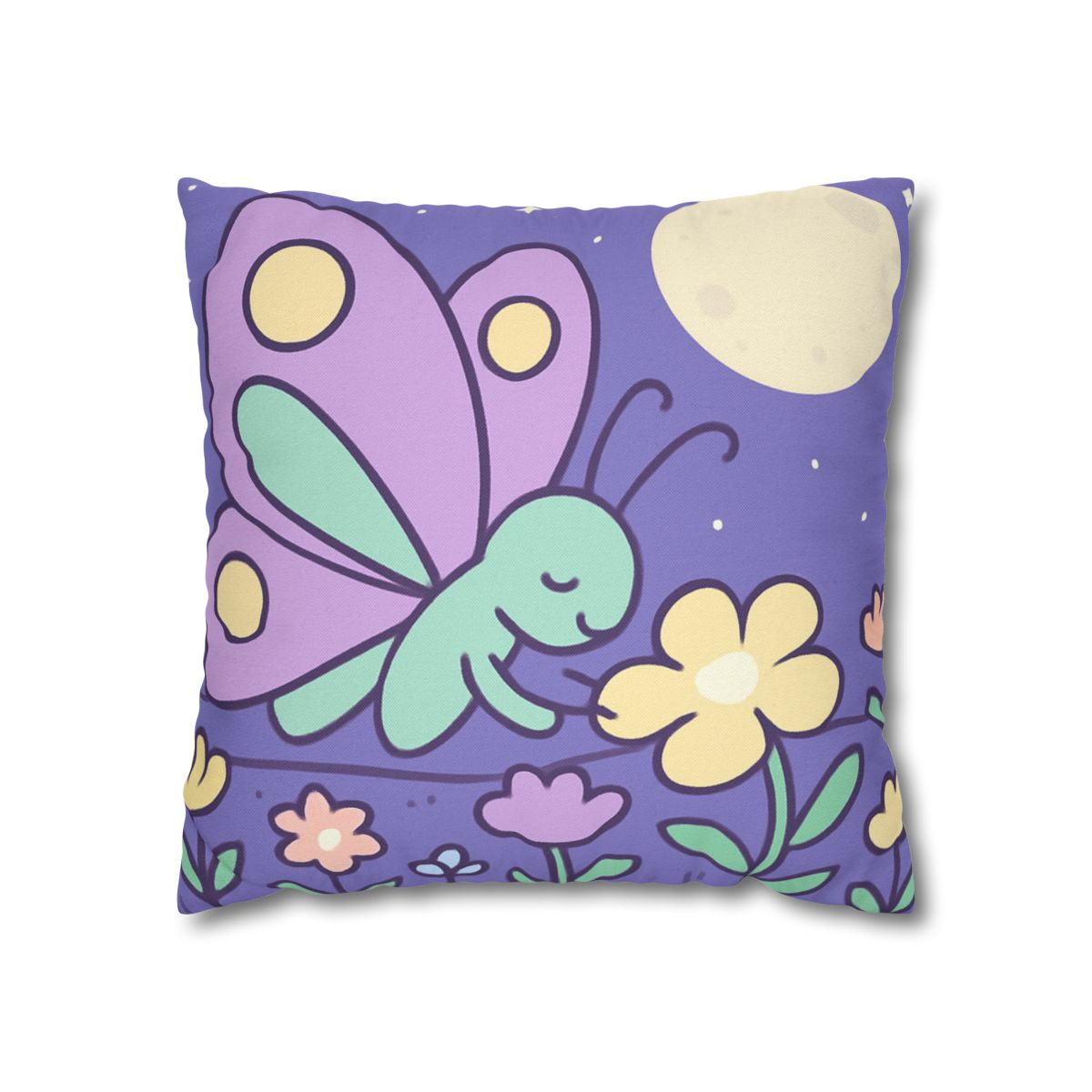 Moon Garden Butterfly designer print pillow cases