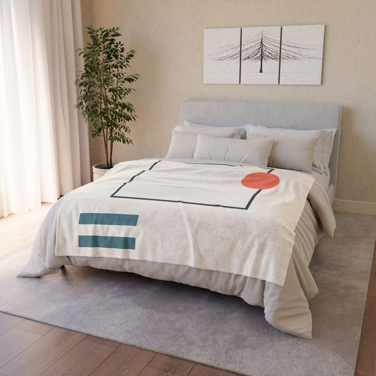 Quiet Orbit With Split Frame warm winter blankets