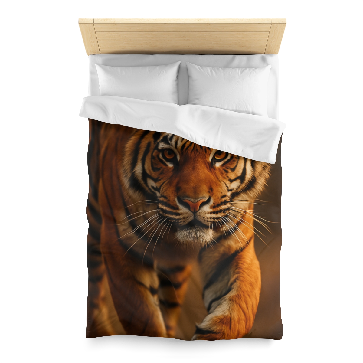 Dusk Herald Bengal Tiger designer printed duvets