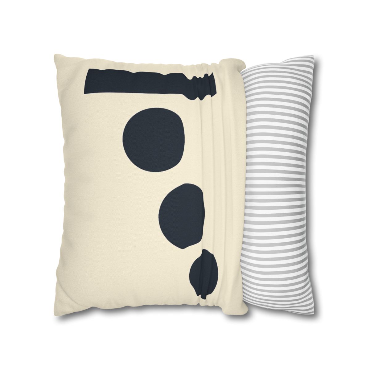 Stepped Circle And Bar Interval comfortable bedding pillow covers