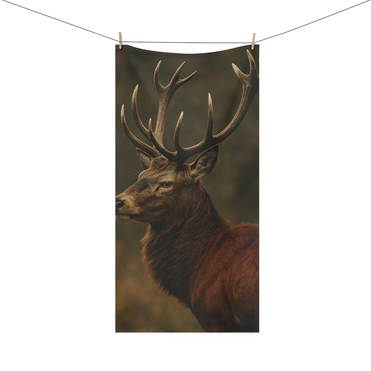 Autumn Hush Red Deer unique gift towels