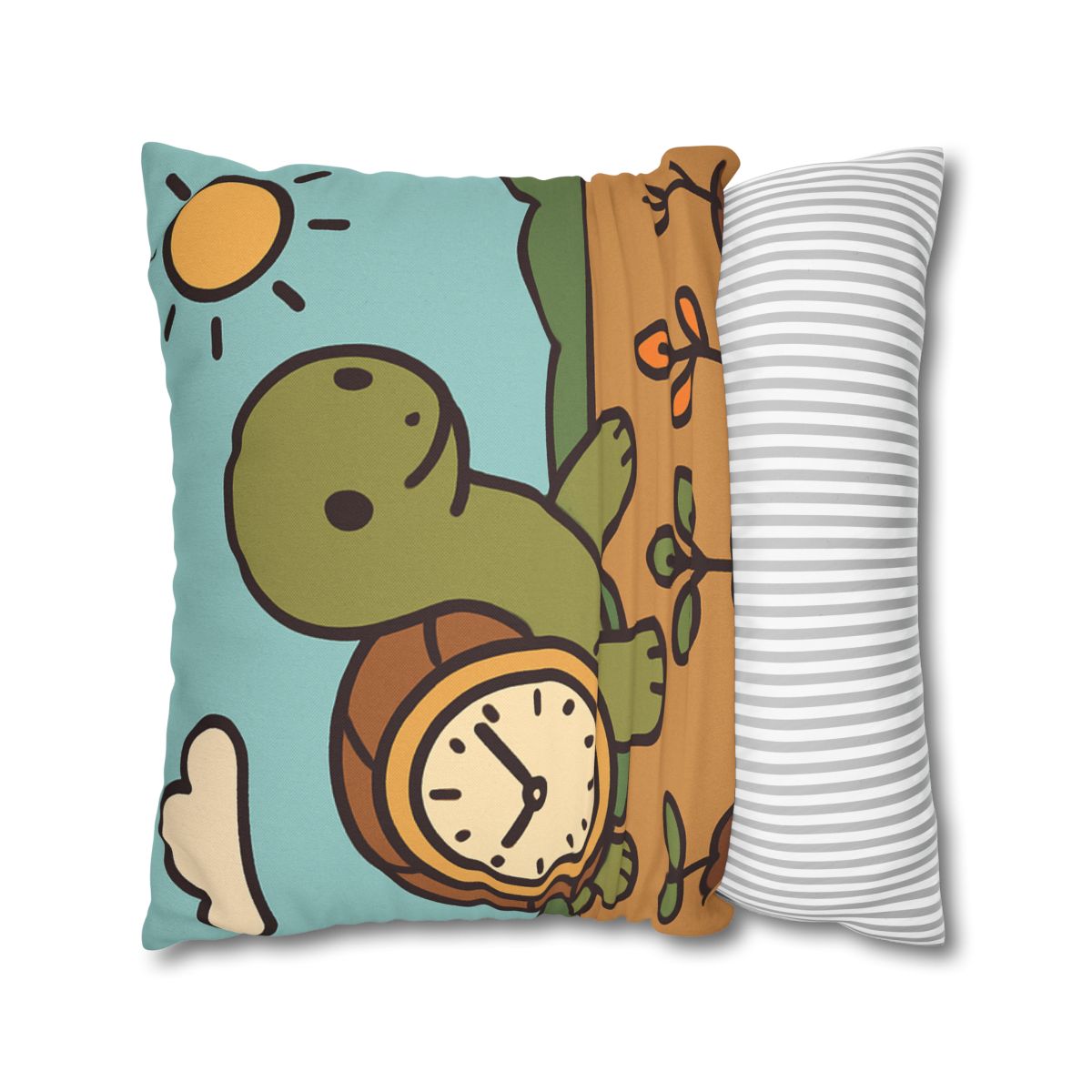 Time Travel Turtle Garden unique gift pillow cases
