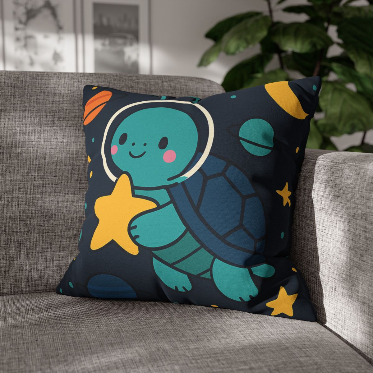 Starlight Space Turtle stylish decorative pillowcases