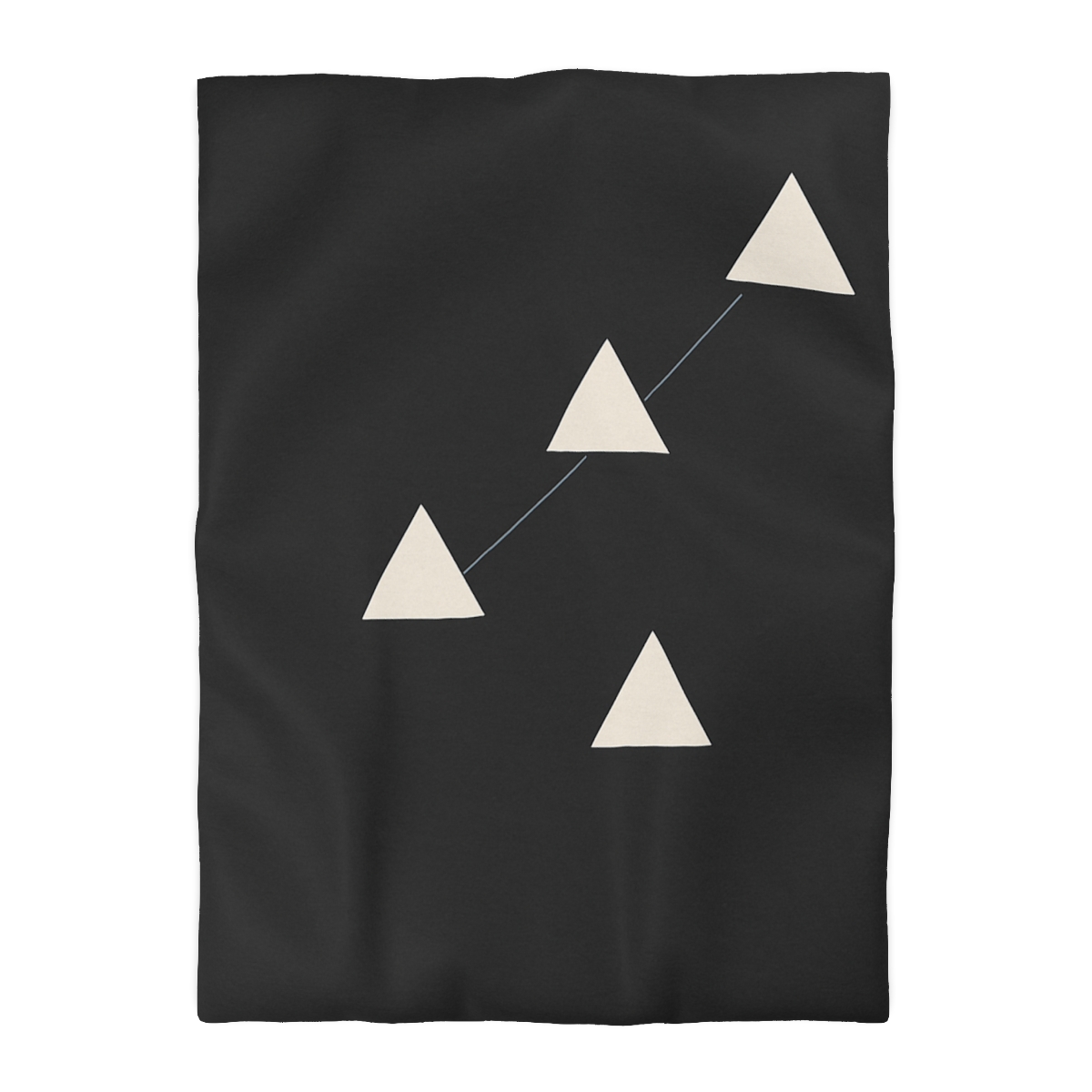 Triangular Constellation Steps unique patterned duvets