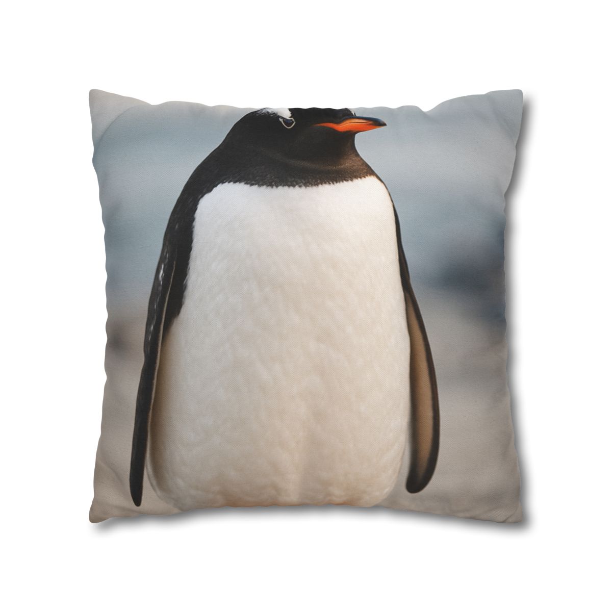 Shoreline Echo Gentoo Penguin soft cotton pillow cases