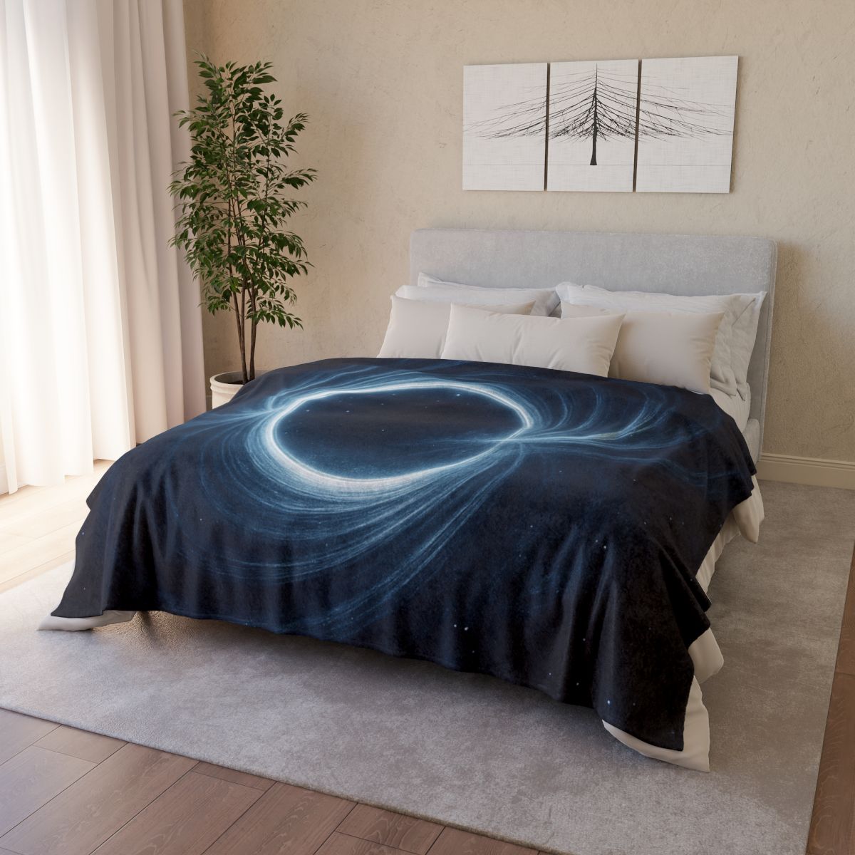 Lensing Halo Tapestry unique gift blanketscustom blankets