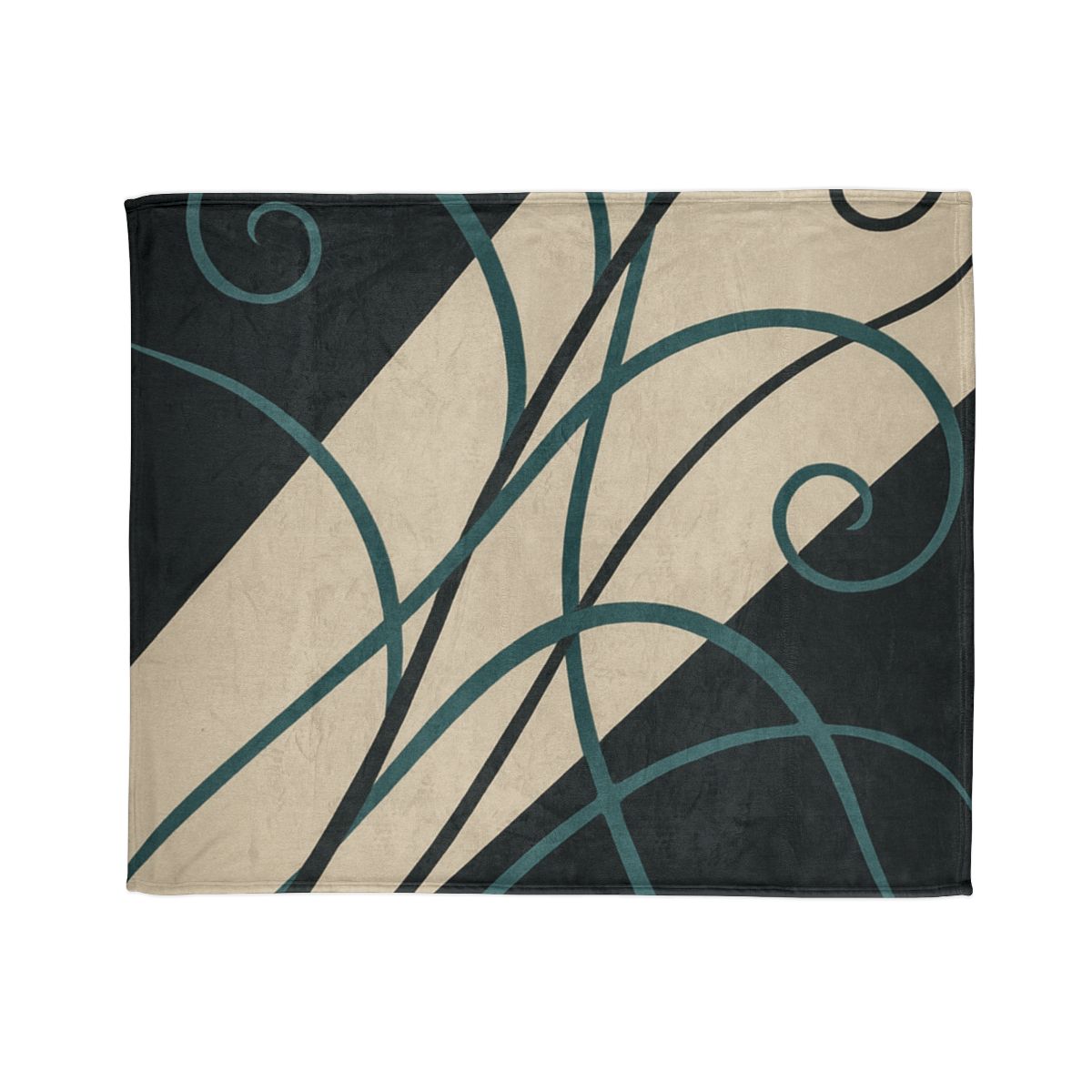 Tendril Motion Study stylish throw blankets