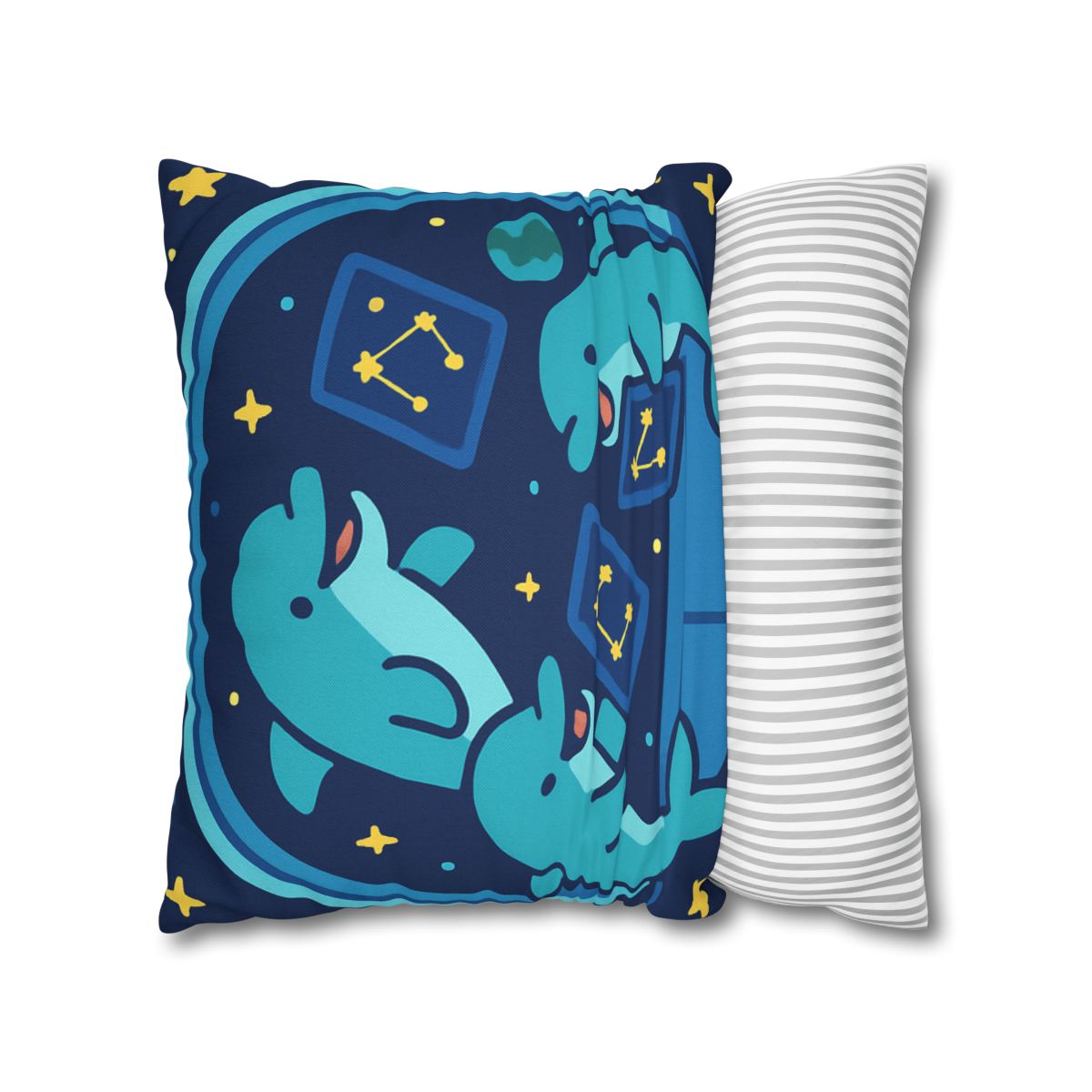 Cosmic Dolphin Classroom unique gift pillow cases