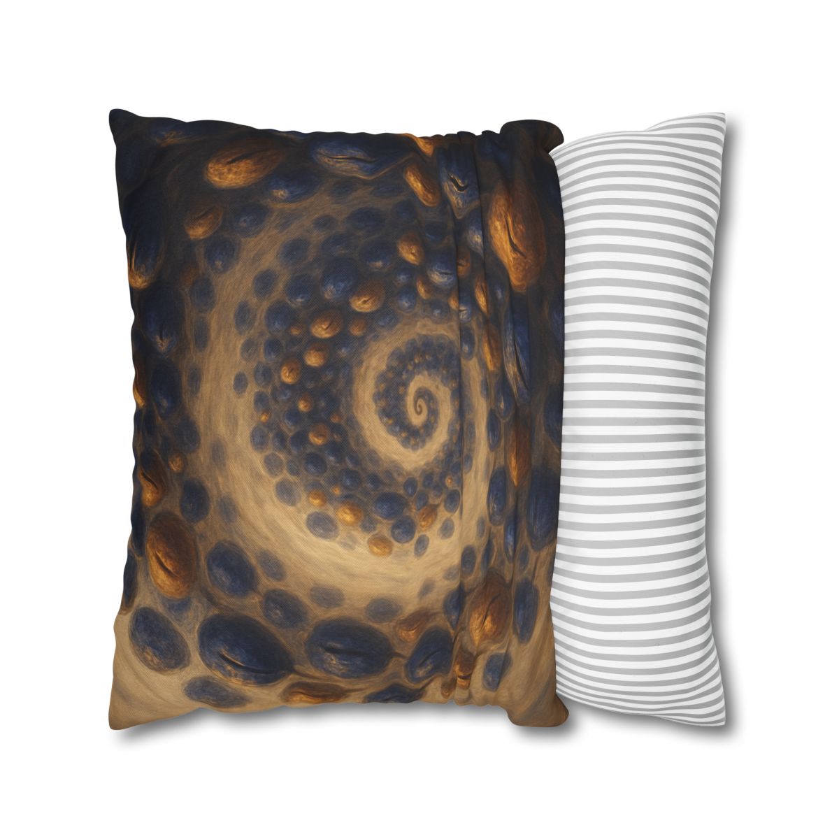 Spiral Seed Cluster designer print pillow cases