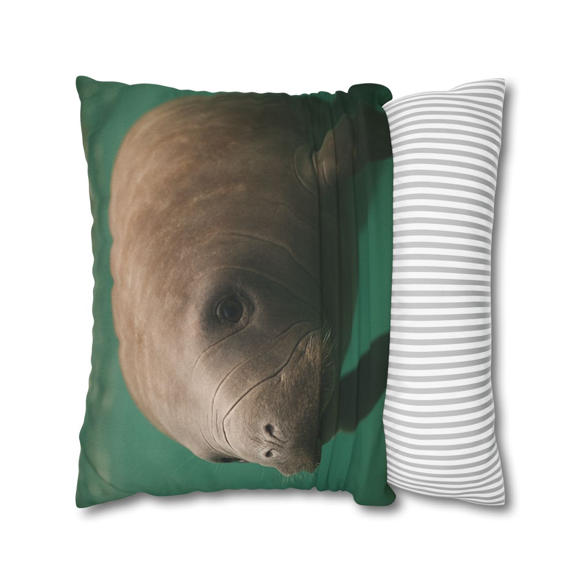 Glasswater Drifter West Indian Manatee stylish decorative pillowcases