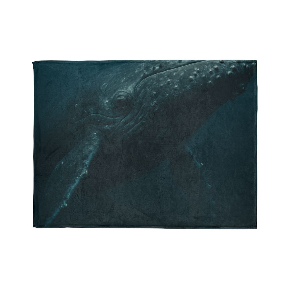 Deep Current Humpback Whale decorative home blankets