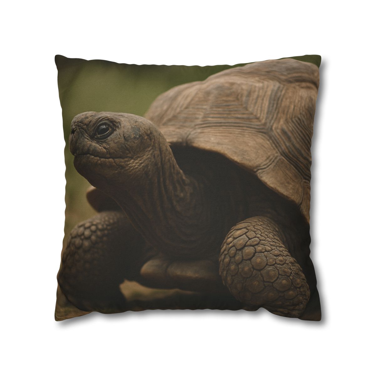 Giant Tortoise Timebound Gaze personalized pillow covers
