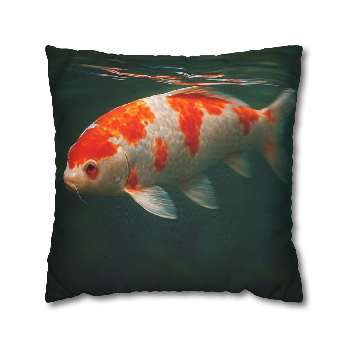 Crystal Current Koi Fish custom pillow cases