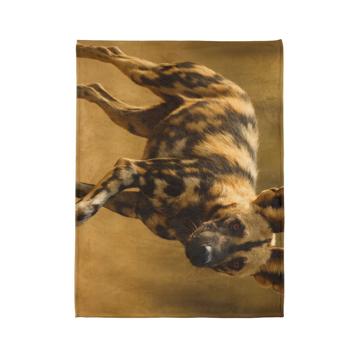 Pulse Trail Painted Dog decorative home blankets