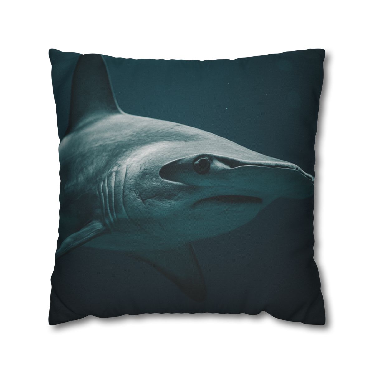 Midwater Silhouette Hammerhead Shark trendy patterned pillow cases