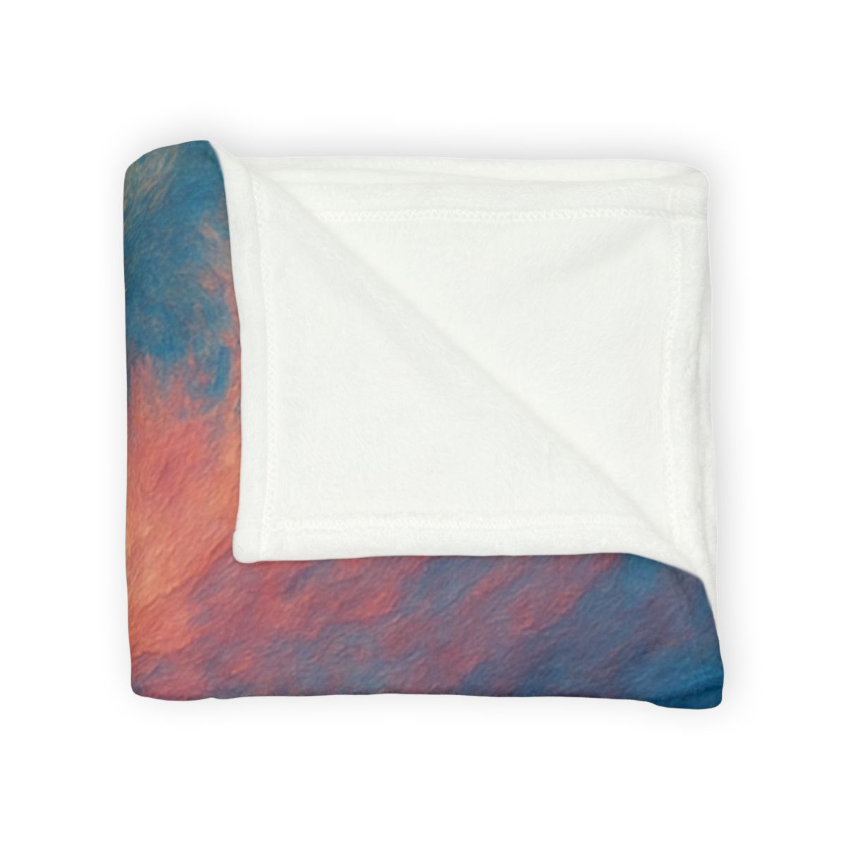 Chromatic Nebula Tidal Bloom decorative home blankets