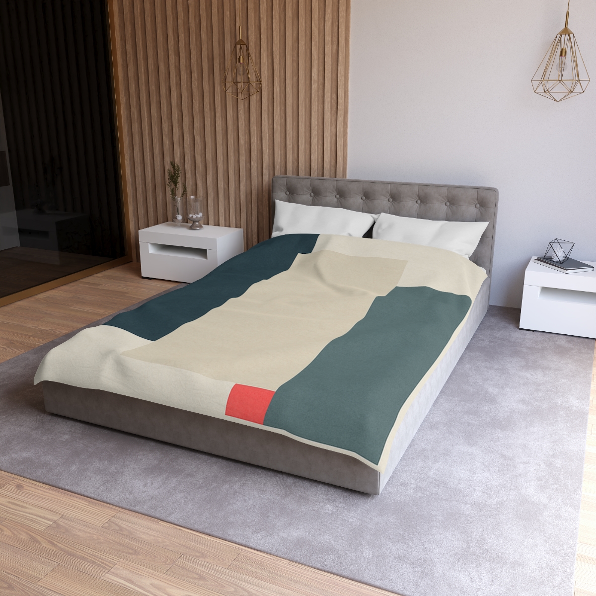 Offset Column Trio soft comforter duvets