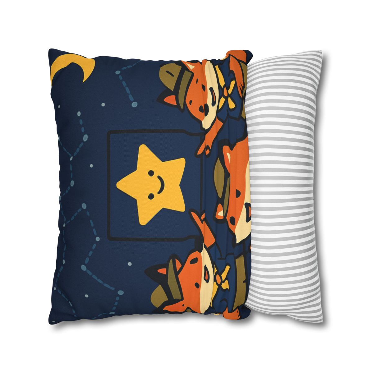 Stargazing Fox Scouts unique gift pillow cases