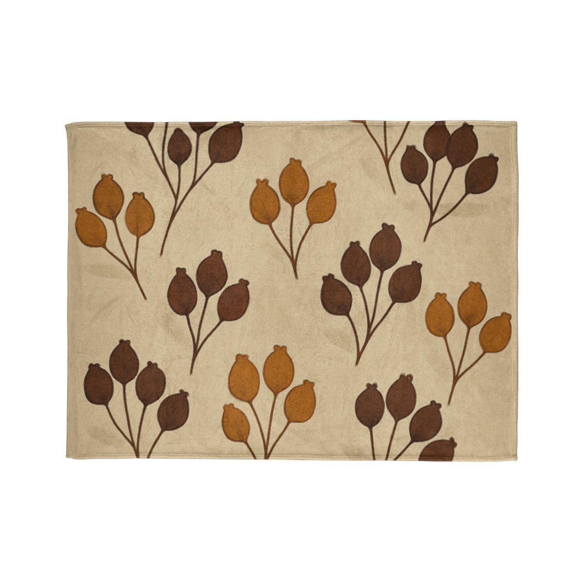Seed Pod Cluster Study custom blankets