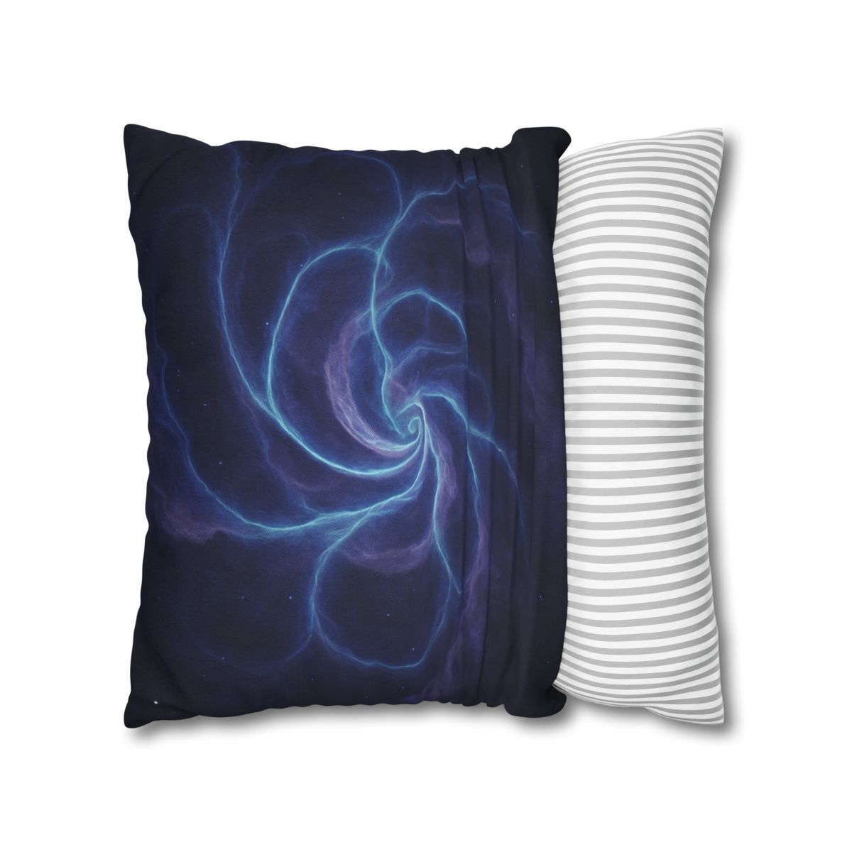 Nebula Spiral Lattice personalized pillow covers