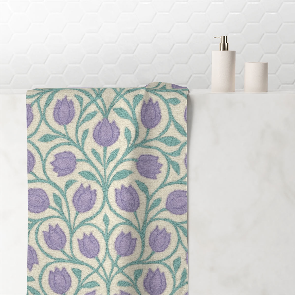 Bud Halo Weave decorative home towels