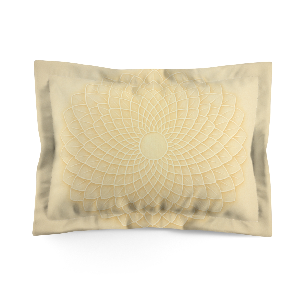 Petal Halo Lattice designer printed pillows