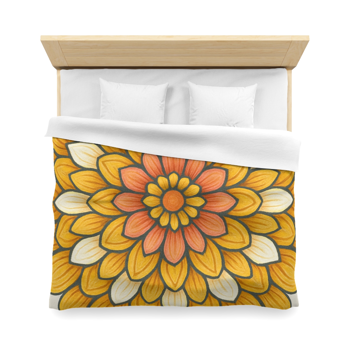 Floret Burst Mandala custom duvets