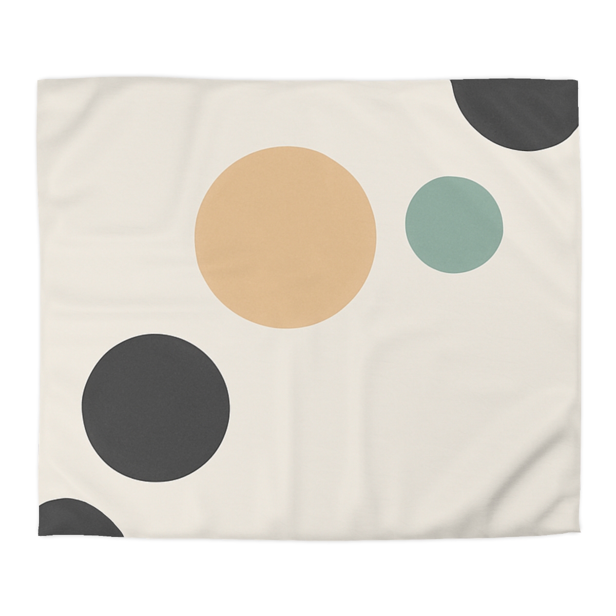 Diagonal Cluster Of Five Circles soft comforter duvets