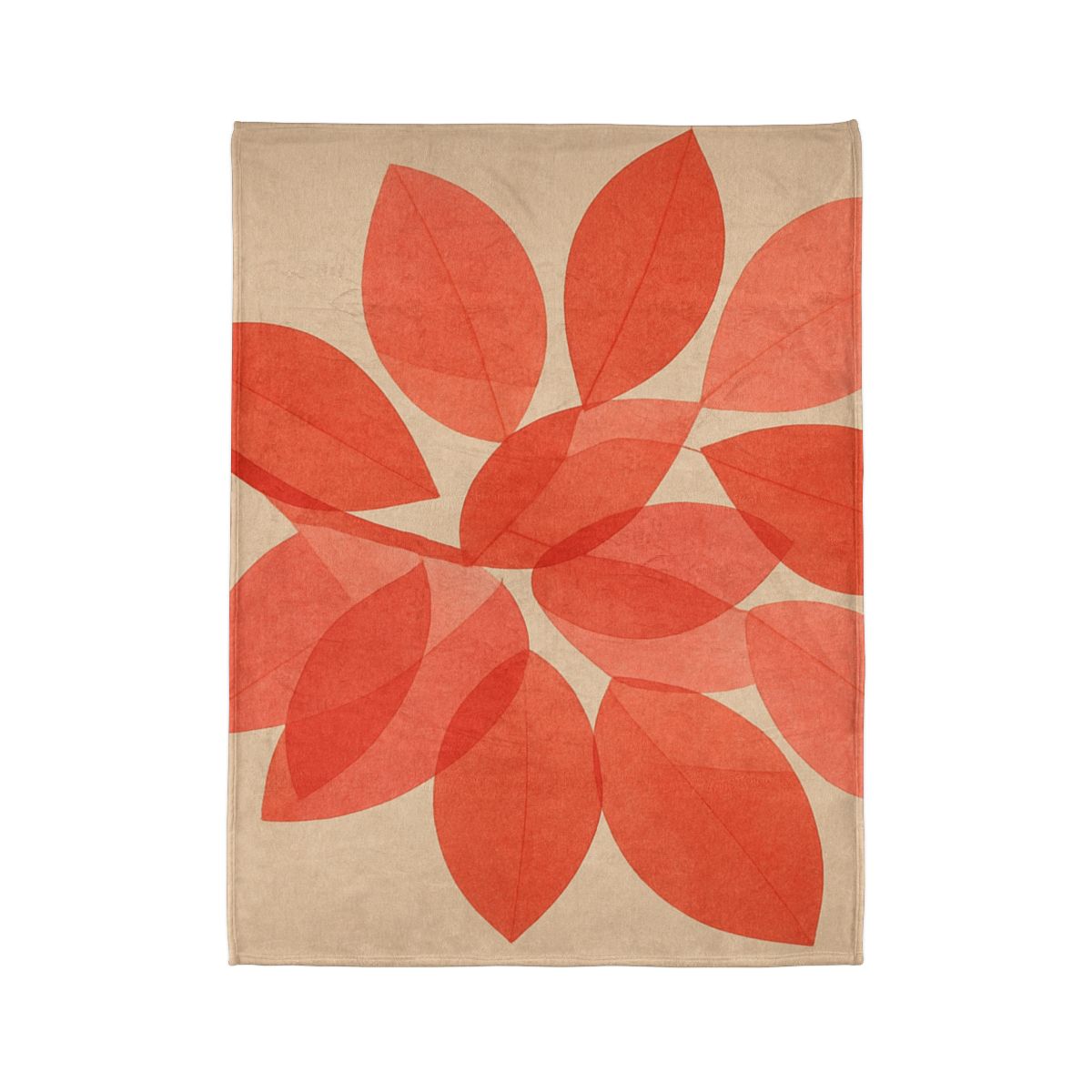 Petal Mosaic Overlay decorative home blankets