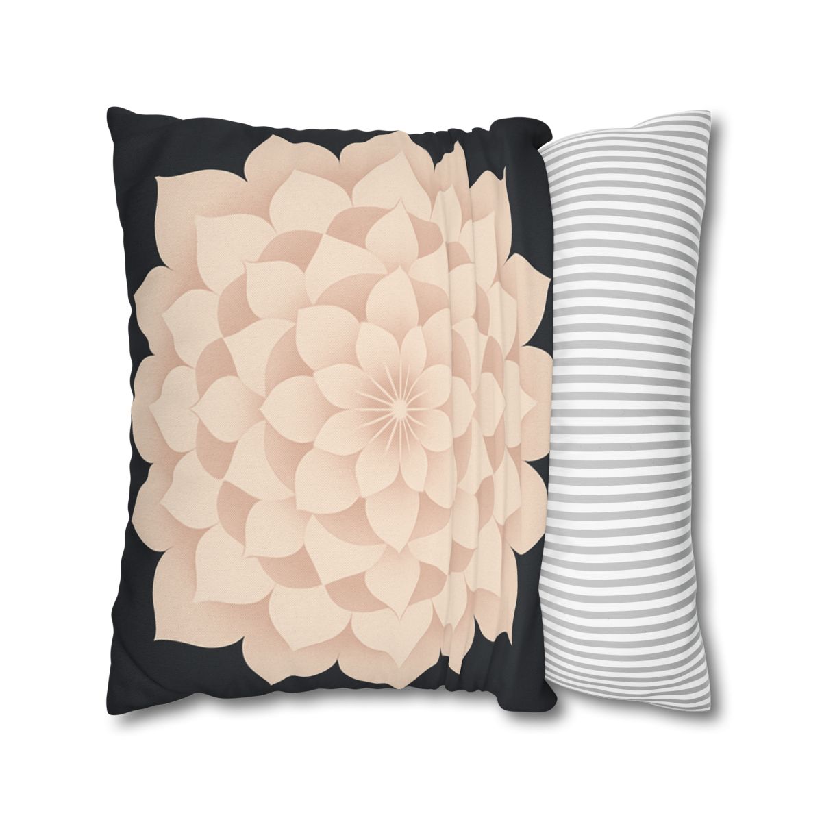 Petal Orbit Mandala stylish decorative pillowcases