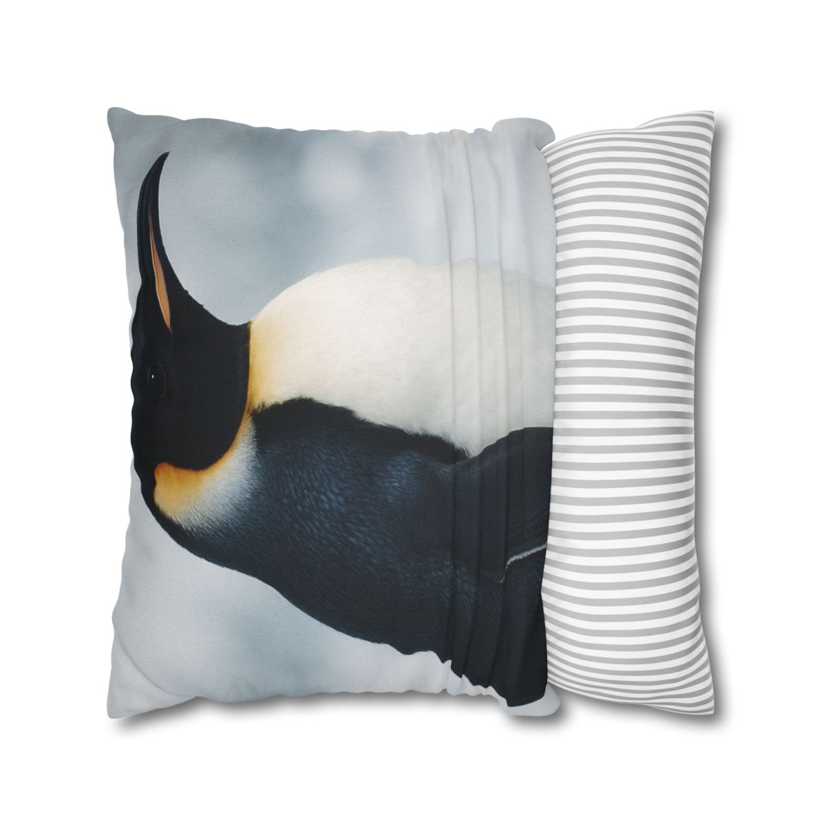 Aurora Drift Emperor Penguin comfortable bedding pillow covers