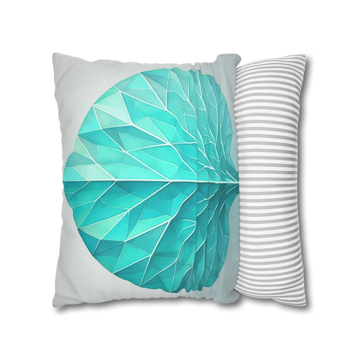 Leaf Vein Prism Fan trendy patterned pillow cases